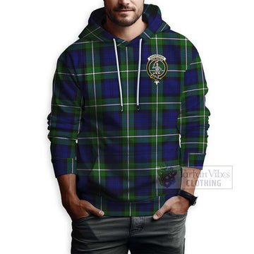 Bannerman Tartan Hoodie with Family Crest Celtic Skull Style