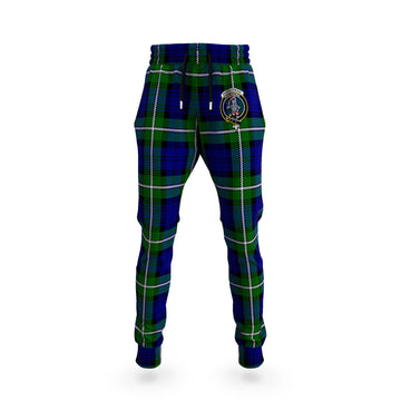 Bannerman Tartan Joggers Pants with Family Crest