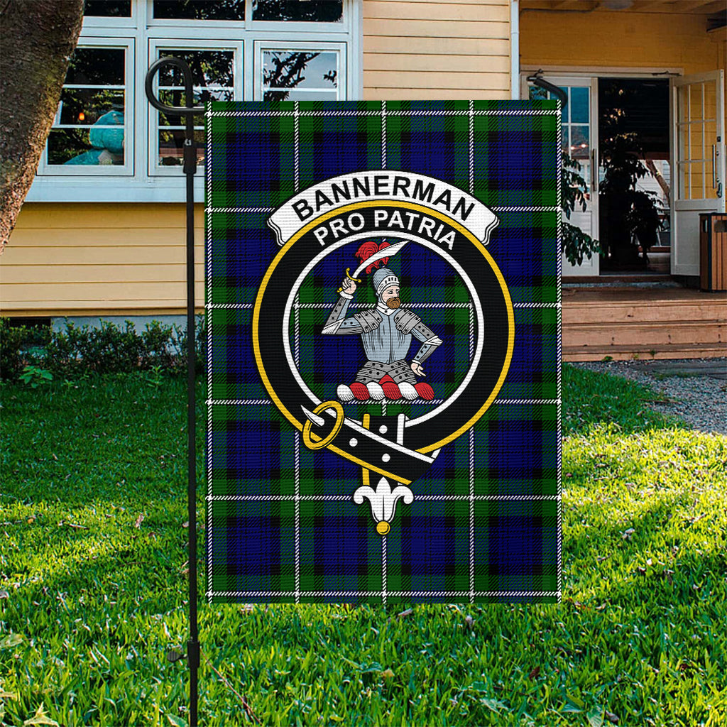 Bannerman Tartan Flag with Family Crest - Tartan Vibes Clothing