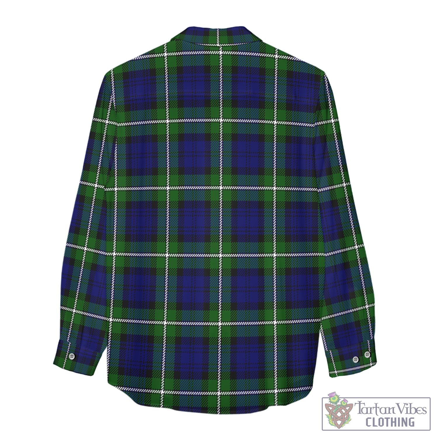 Tartan Vibes Clothing Bannerman Tartan Womens Casual Shirt with Family Crest