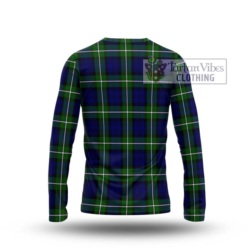 Bannerman Tartan Long Sleeve T-Shirt with Family Crest DNA In Me Style - Tartanvibesclothing Shop