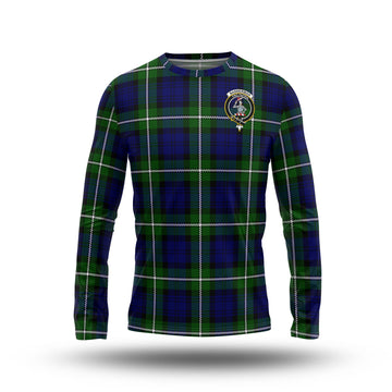 Bannerman Tartan Long Sleeve T-Shirt with Family Crest