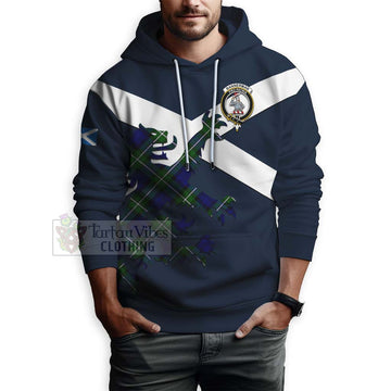 Bannerman Tartan Lion Rampant Hoodie Proudly Display Your Heritage with Alba Gu Brath and Clan Name