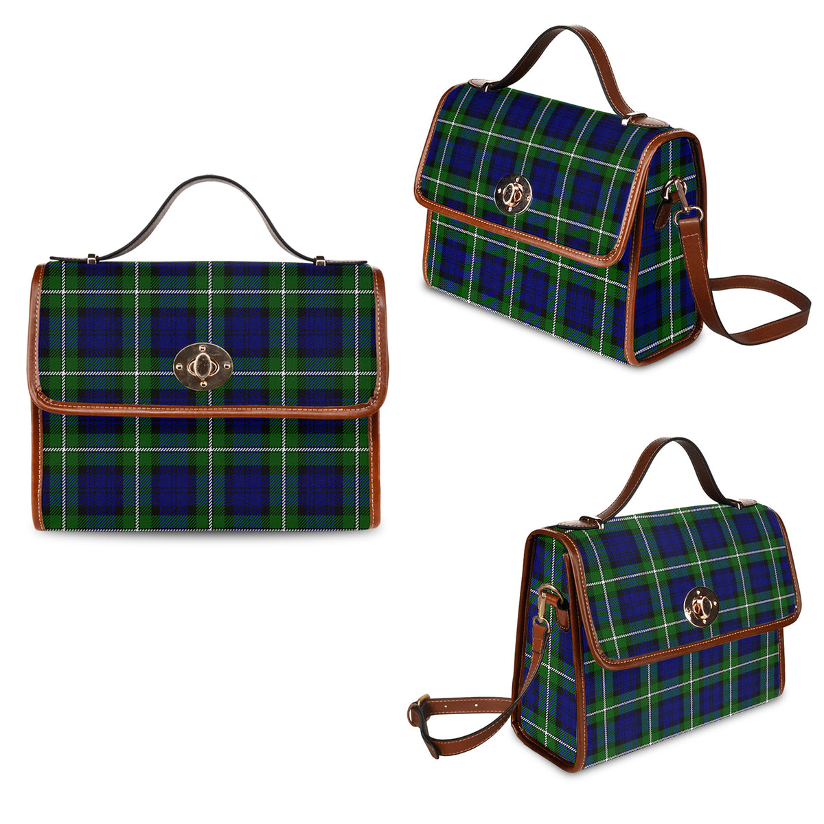 Bannerman Tartan Waterproof Canvas Bag - Tartan Vibes Clothing