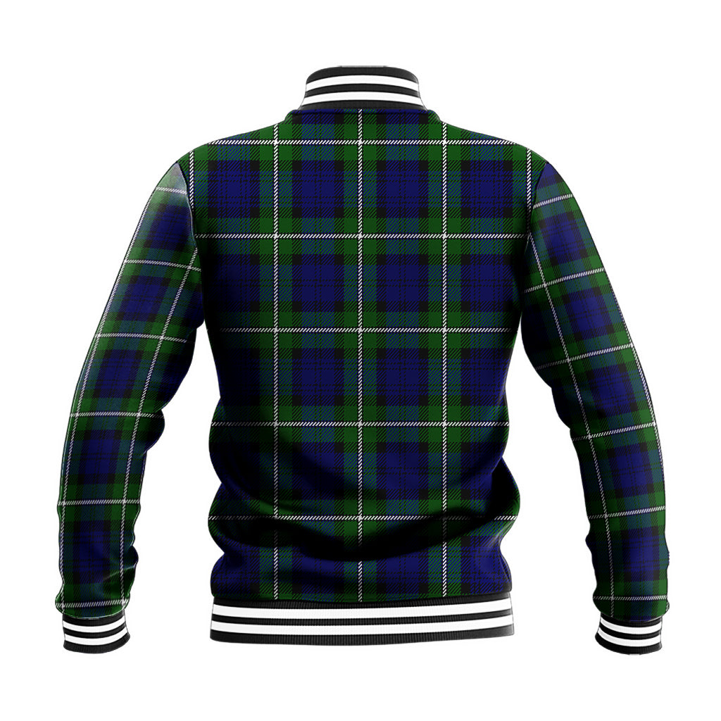 Bannerman Tartan Baseball Jacket with Family Crest - Tartanvibesclothing