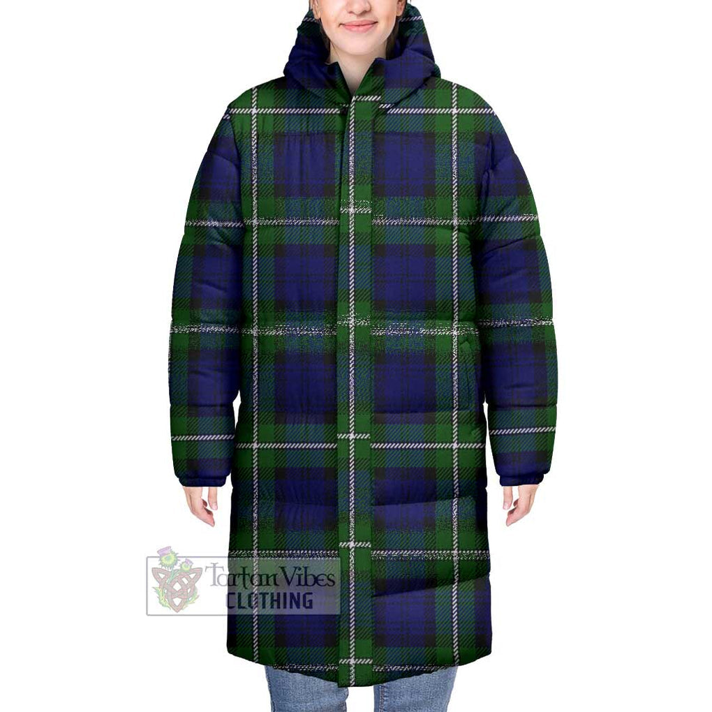 Tartan Vibes Clothing Bannerman Tartan Long Down Jacket