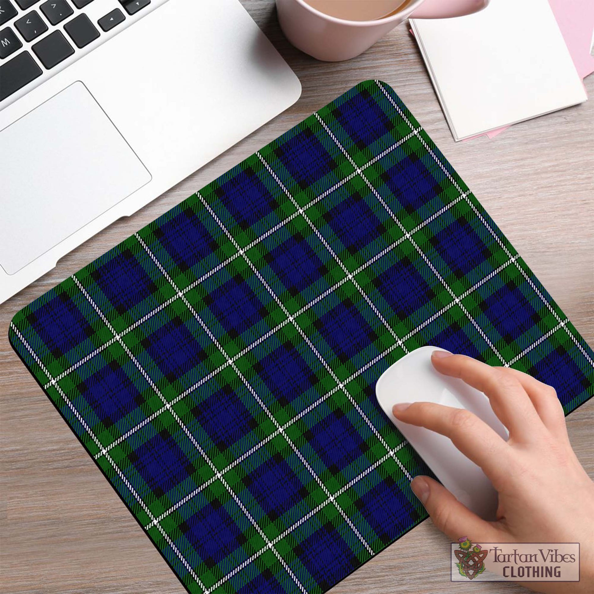 Tartan Vibes Clothing Bannerman Tartan Mouse Pad