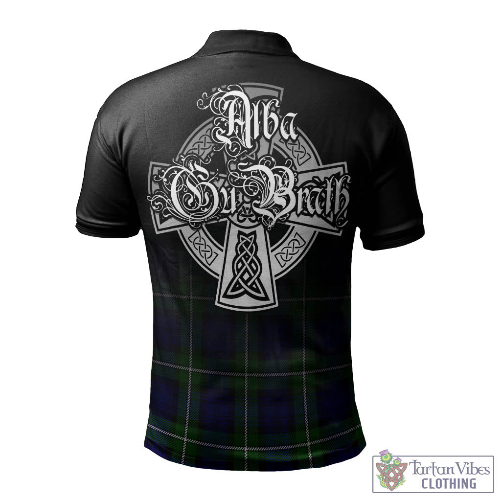 Tartan Vibes Clothing Bannerman Tartan Polo Shirt Featuring Alba Gu Brath Family Crest Celtic Inspired