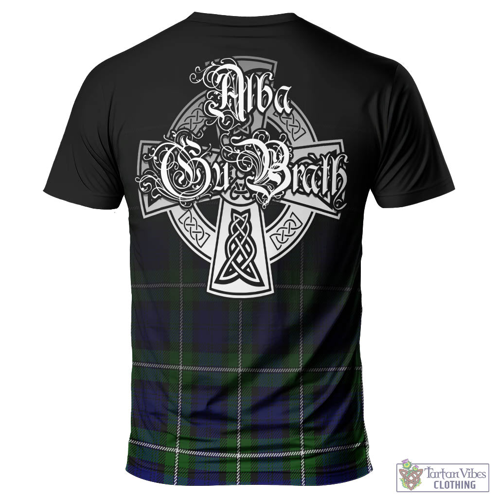 Tartan Vibes Clothing Bannerman Tartan T-Shirt Featuring Alba Gu Brath Family Crest Celtic Inspired