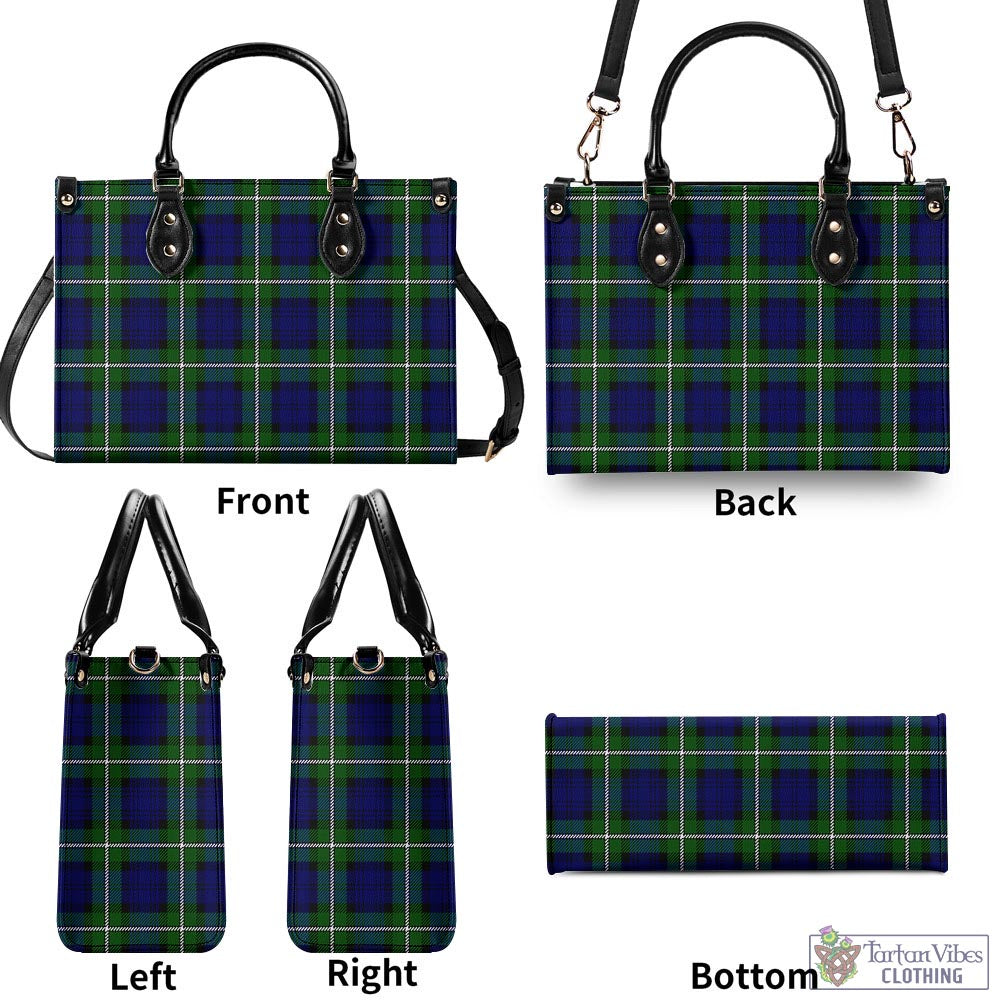 Tartan Vibes Clothing Bannerman Tartan Luxury Leather Handbags