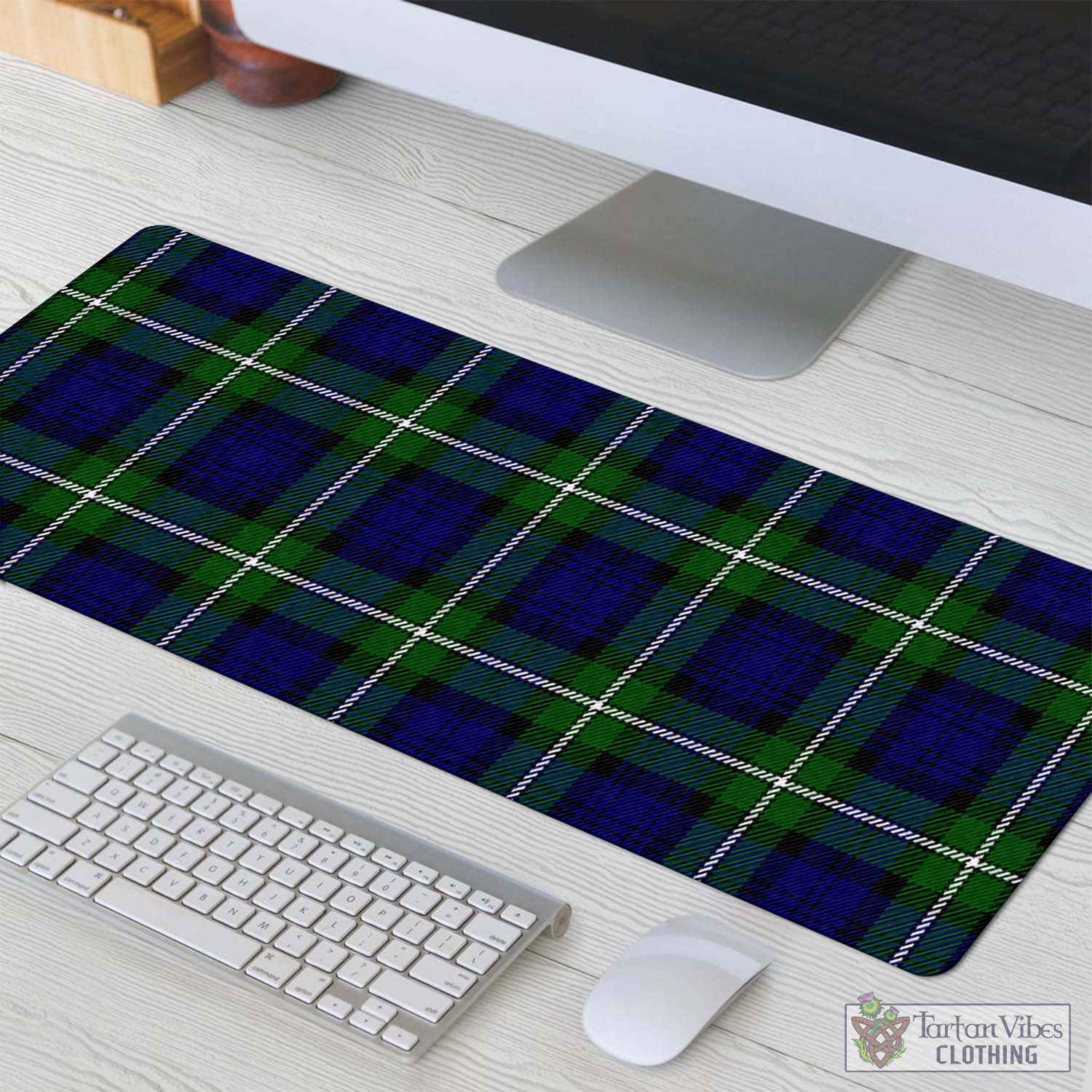 Tartan Vibes Clothing Bannerman Tartan Mouse Pad