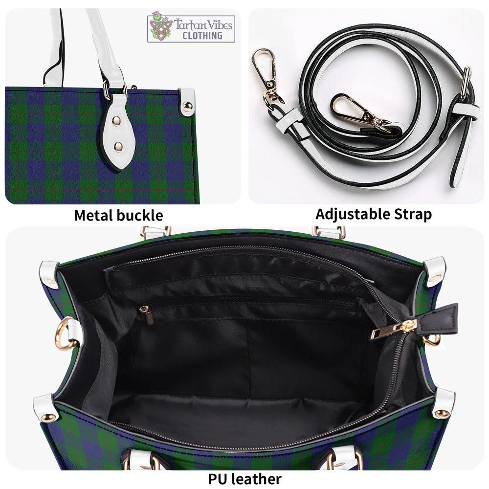 Tartan Vibes Clothing Barclay Tartan Luxury Leather Handbags