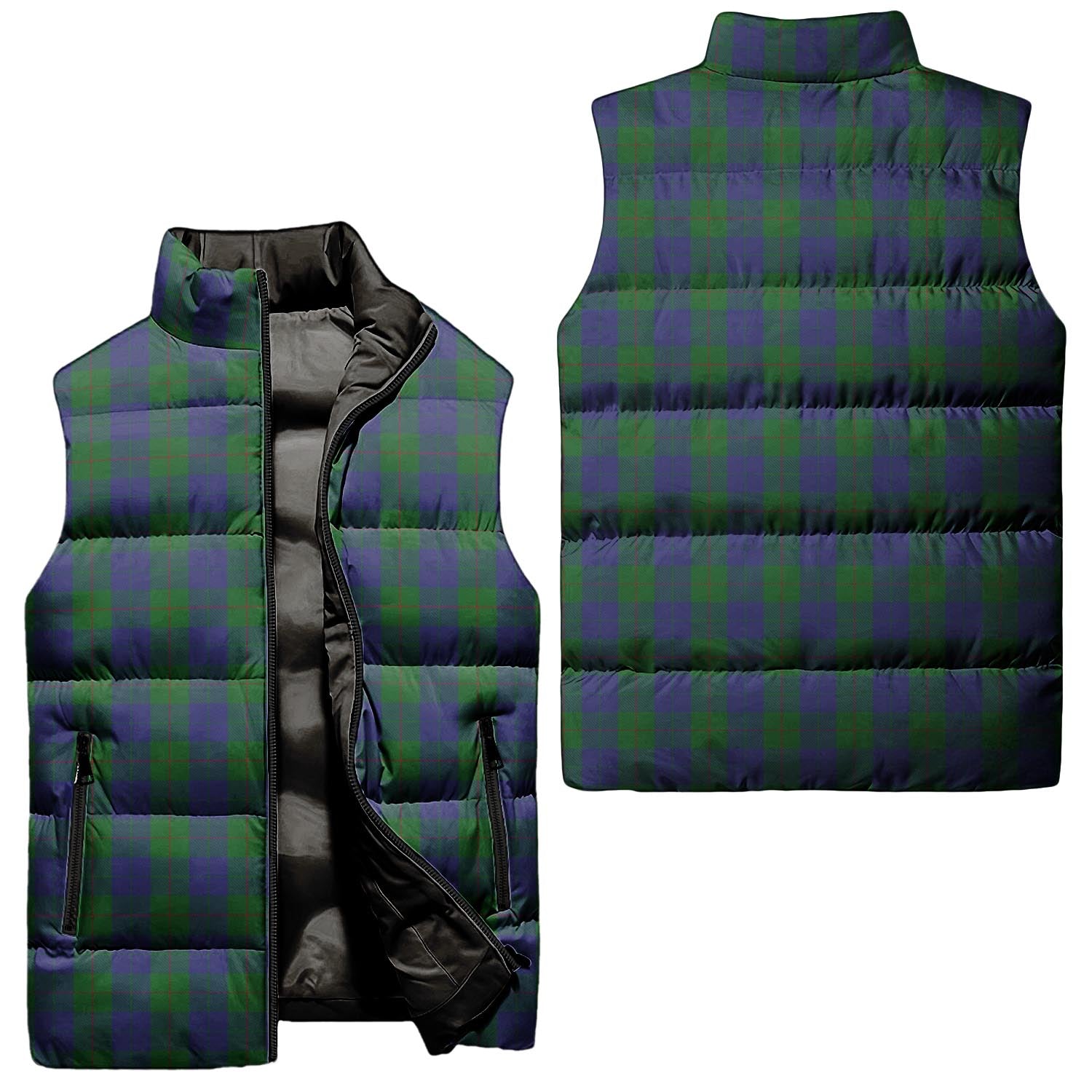 Barclay Tartan Sleeveless Puffer Jacket Unisex - Tartanvibesclothing