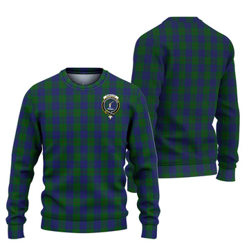 Barclay Tartan Ugly Sweater with Family Crest