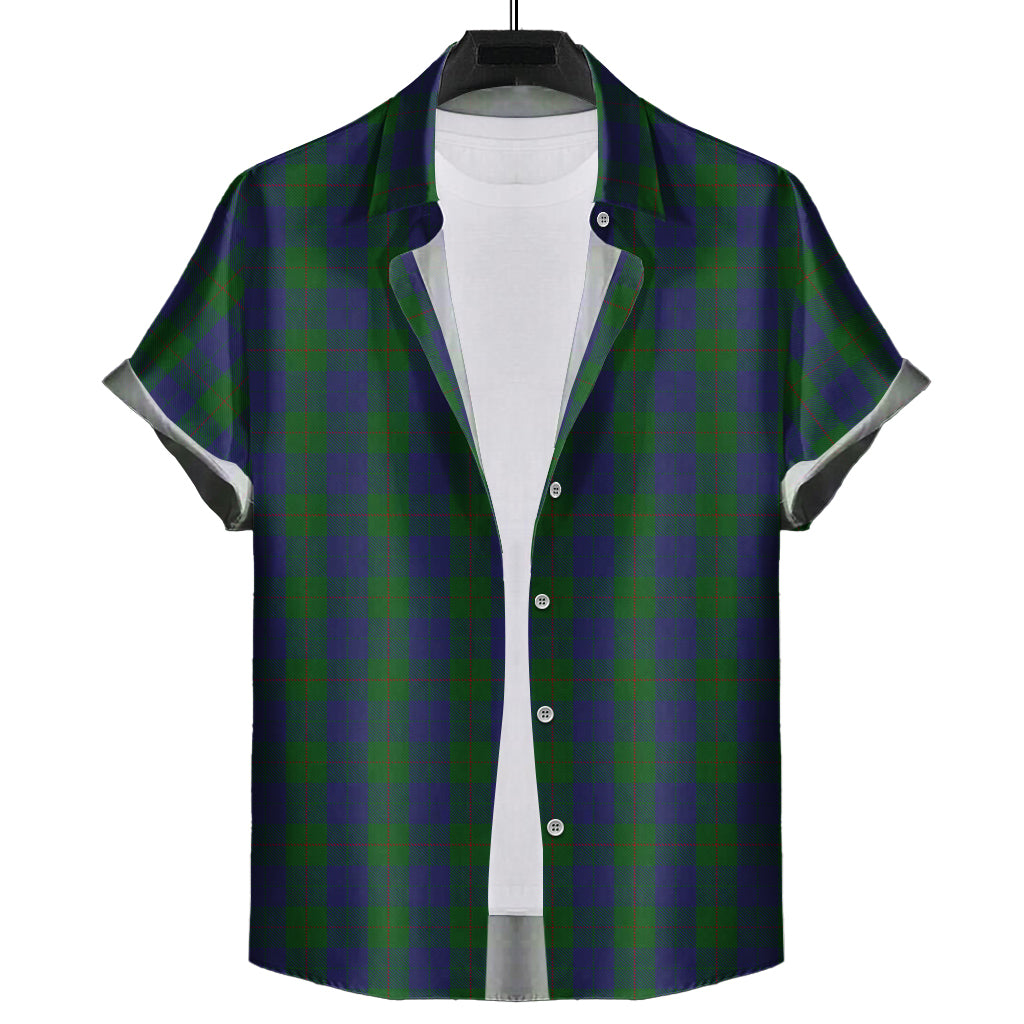 Barclay Tartan Short Sleeve Button Down Shirt - Tartanvibesclothing