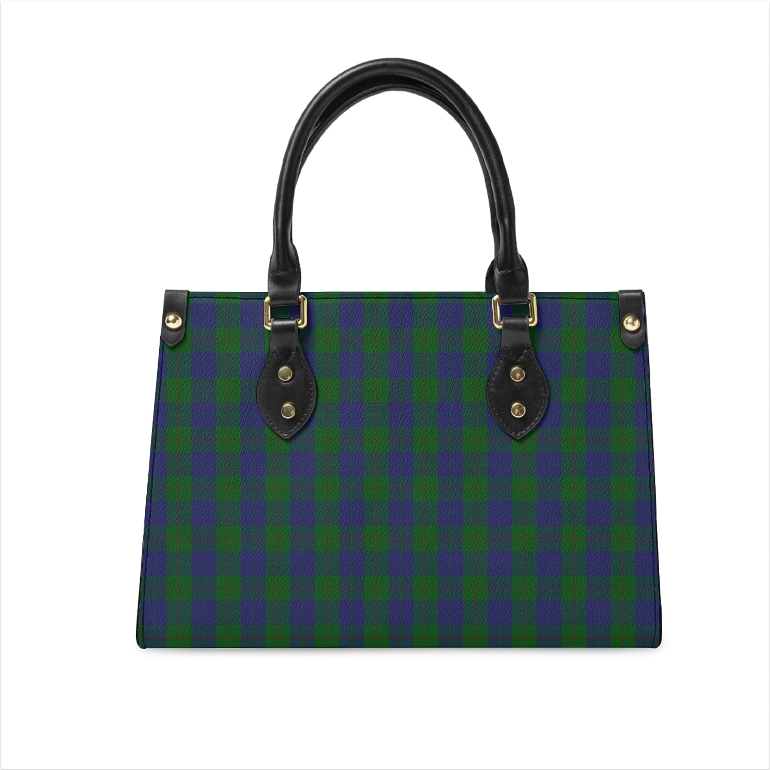 Barclay Tartan Leather Bag One Size 29*11*20 cm - Tartanvibesclothing