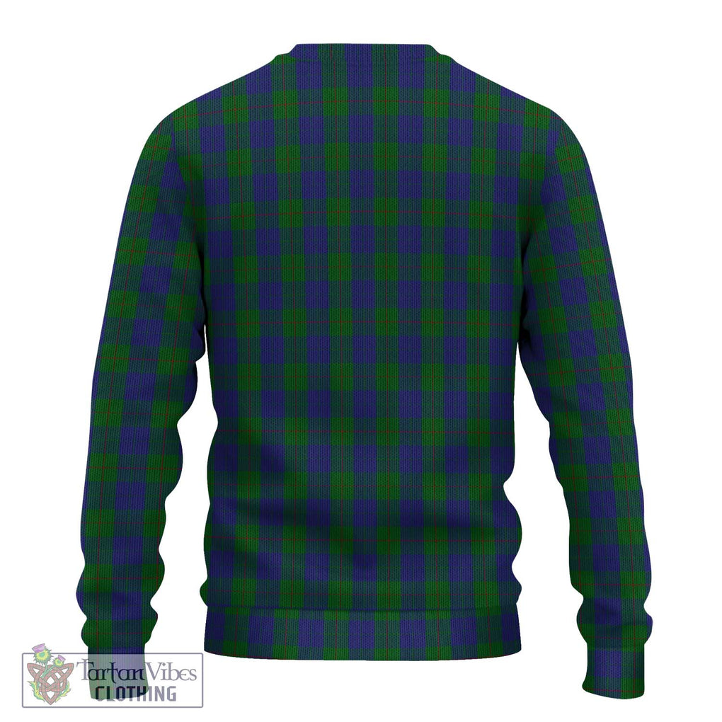 Barclay Tartan Knitted Sweater with Family Crest DNA In Me Style - Tartanvibesclothing Shop