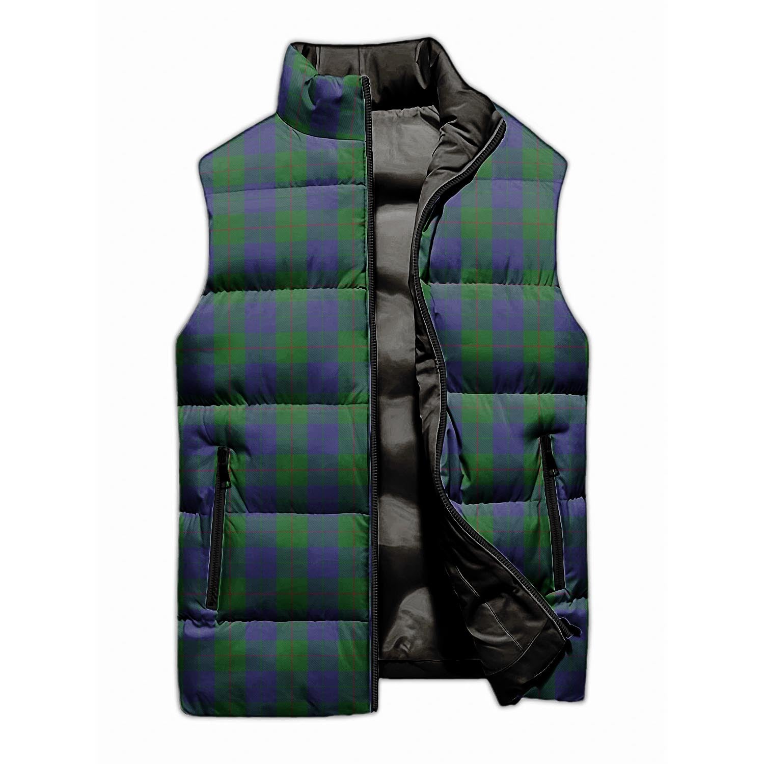 Barclay Tartan Sleeveless Puffer Jacket - Tartanvibesclothing