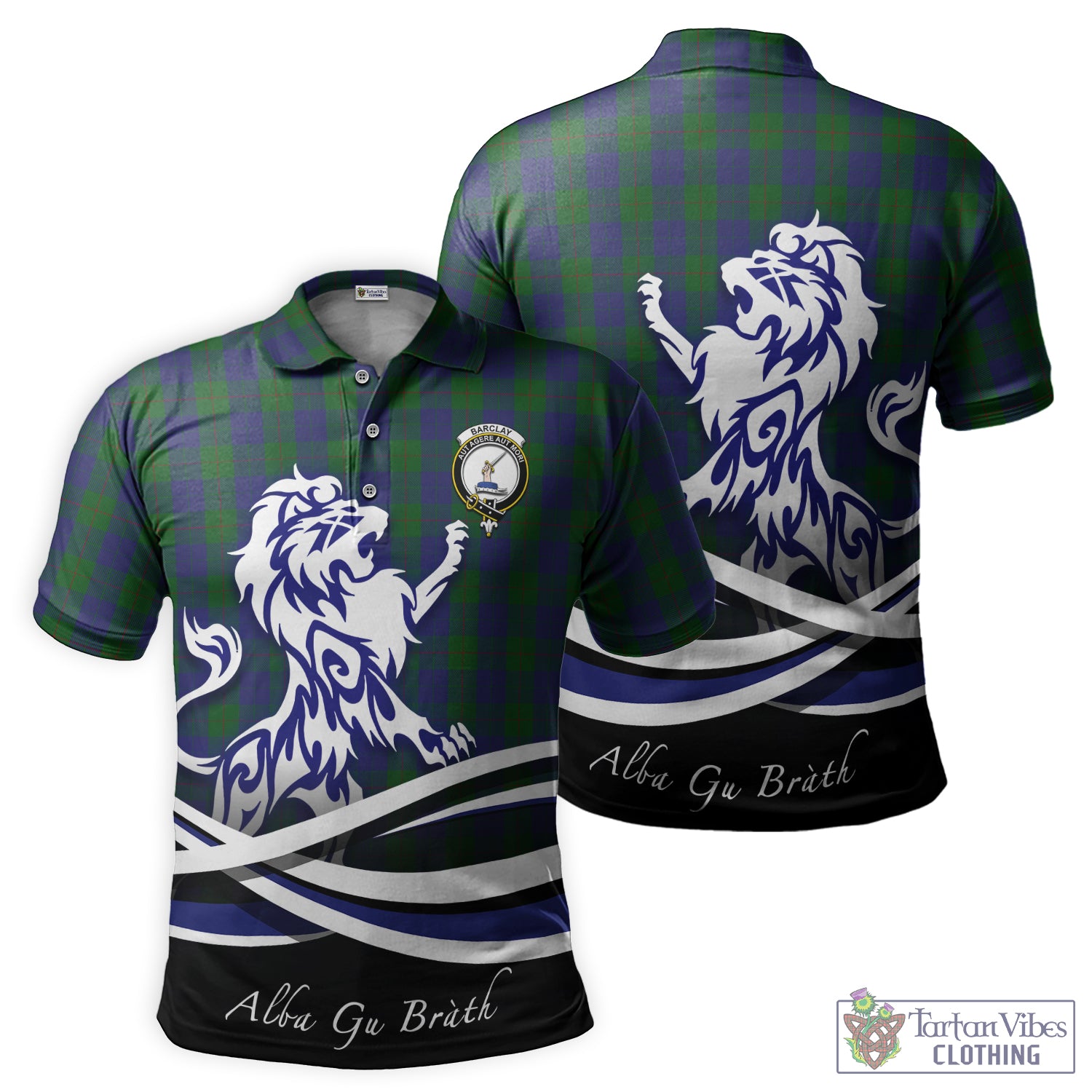 barclay-tartan-polo-shirt-with-alba-gu-brath-regal-lion-emblem