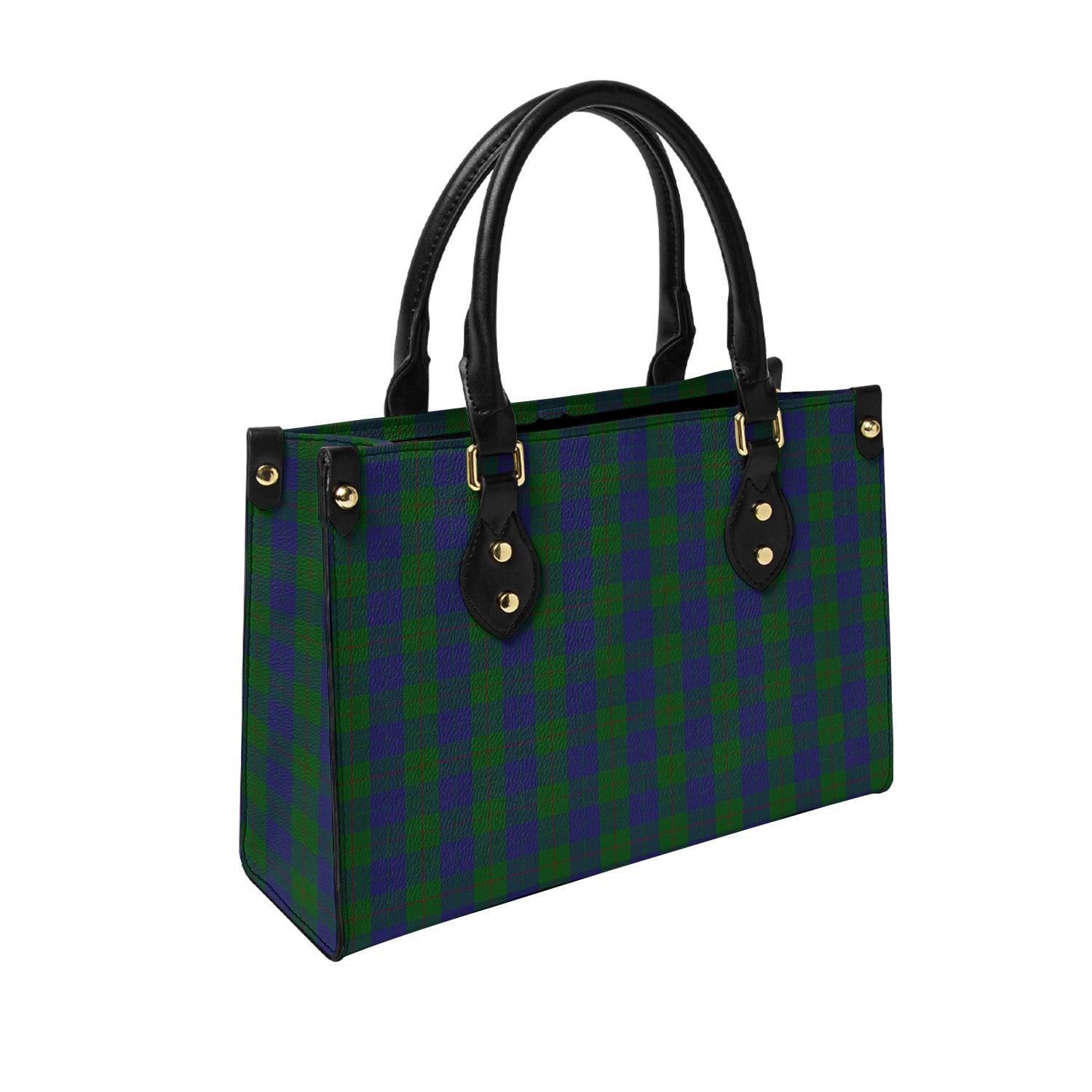 Barclay Tartan Leather Bag - Tartanvibesclothing