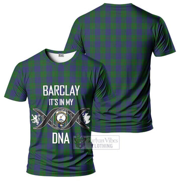 Barclay Tartan T-Shirt with Family Crest DNA In Me Style