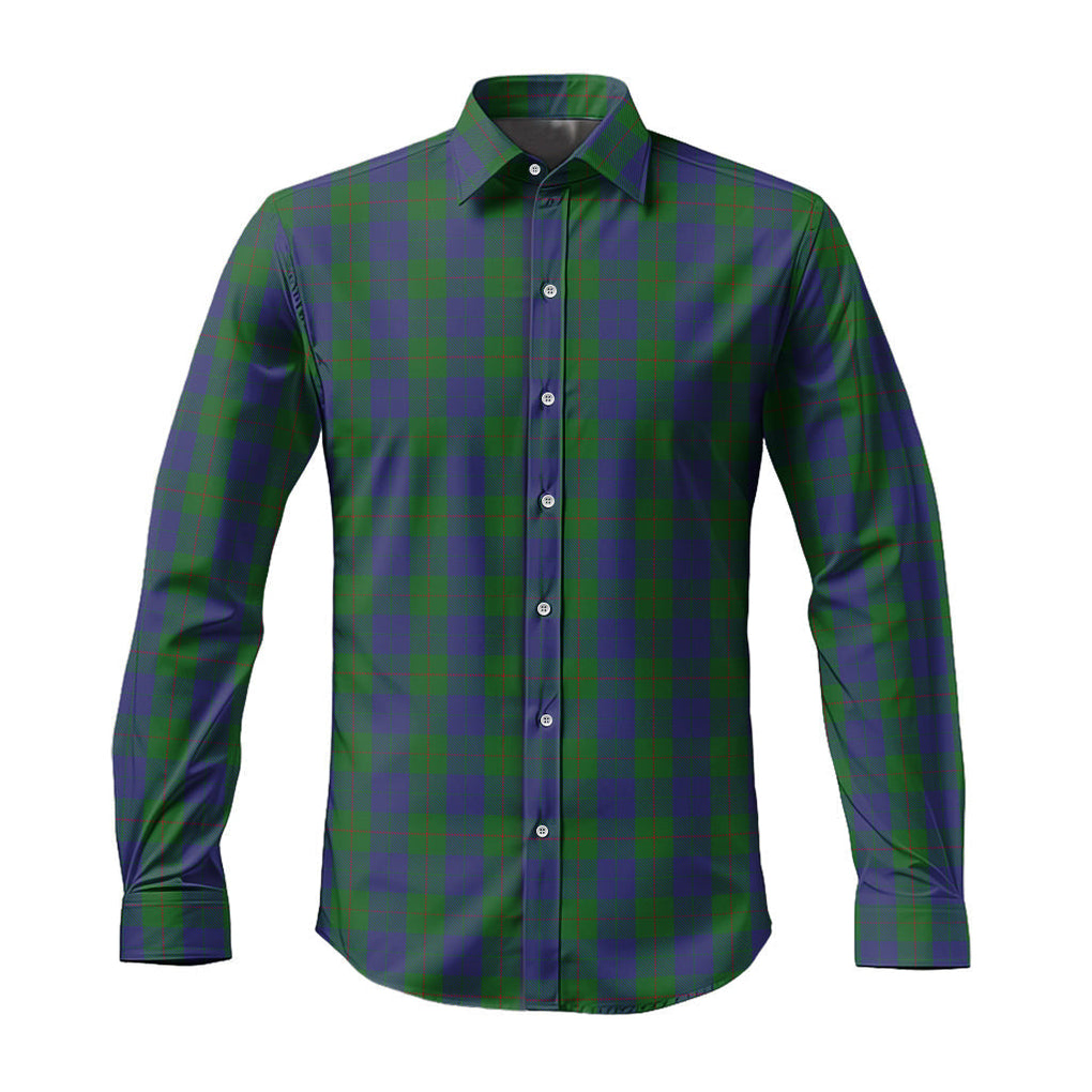 Barclay Tartan Long Sleeve Button Up Shirt - Tartanvibesclothing