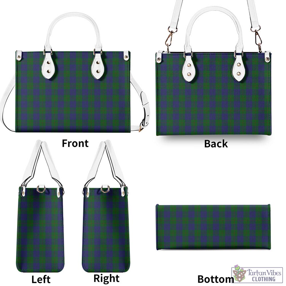 Tartan Vibes Clothing Barclay Tartan Luxury Leather Handbags