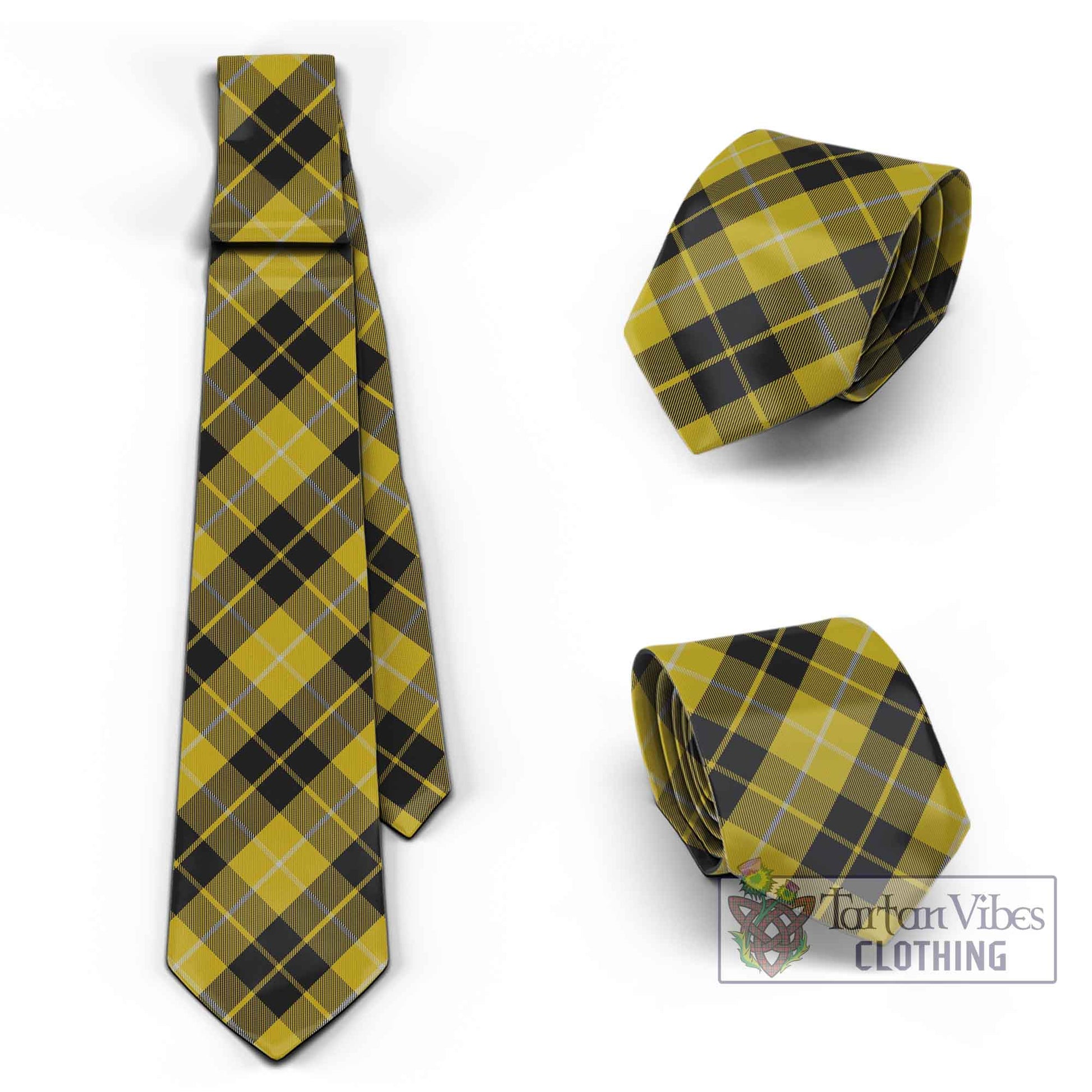 Tartan Vibes Clothing Barclay Dress Tartan Classic Necktie Cross Style