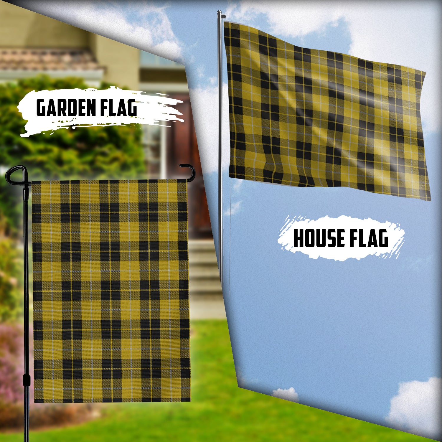 Barclay Dress Tartan Flag Garden Flag (Vertical) - Tartan Vibes Clothing