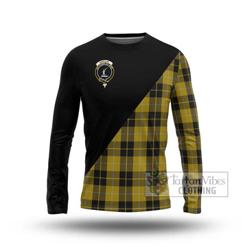 Barclay Dress Tartan Long Sleeve T-Shirt with Family Crest and Military Logo Style