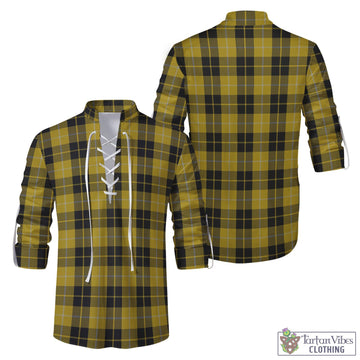 Barclay Dress Tartan Men's Scottish Traditional Jacobite Ghillie Kilt Shirt