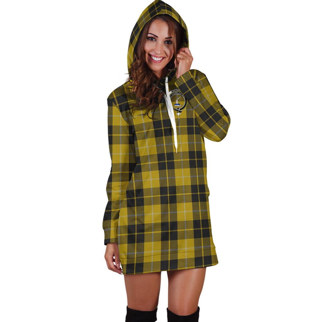 Barclay Dress Tartan Hoodie Dress with Family Crest - Tartan Vibes Clothing