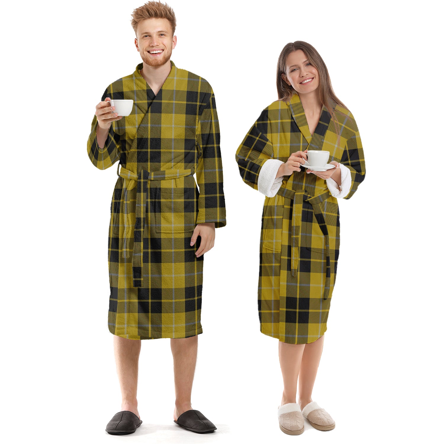 Barclay Dress Tartan Bathrobe Unisex S - Tartan Vibes Clothing