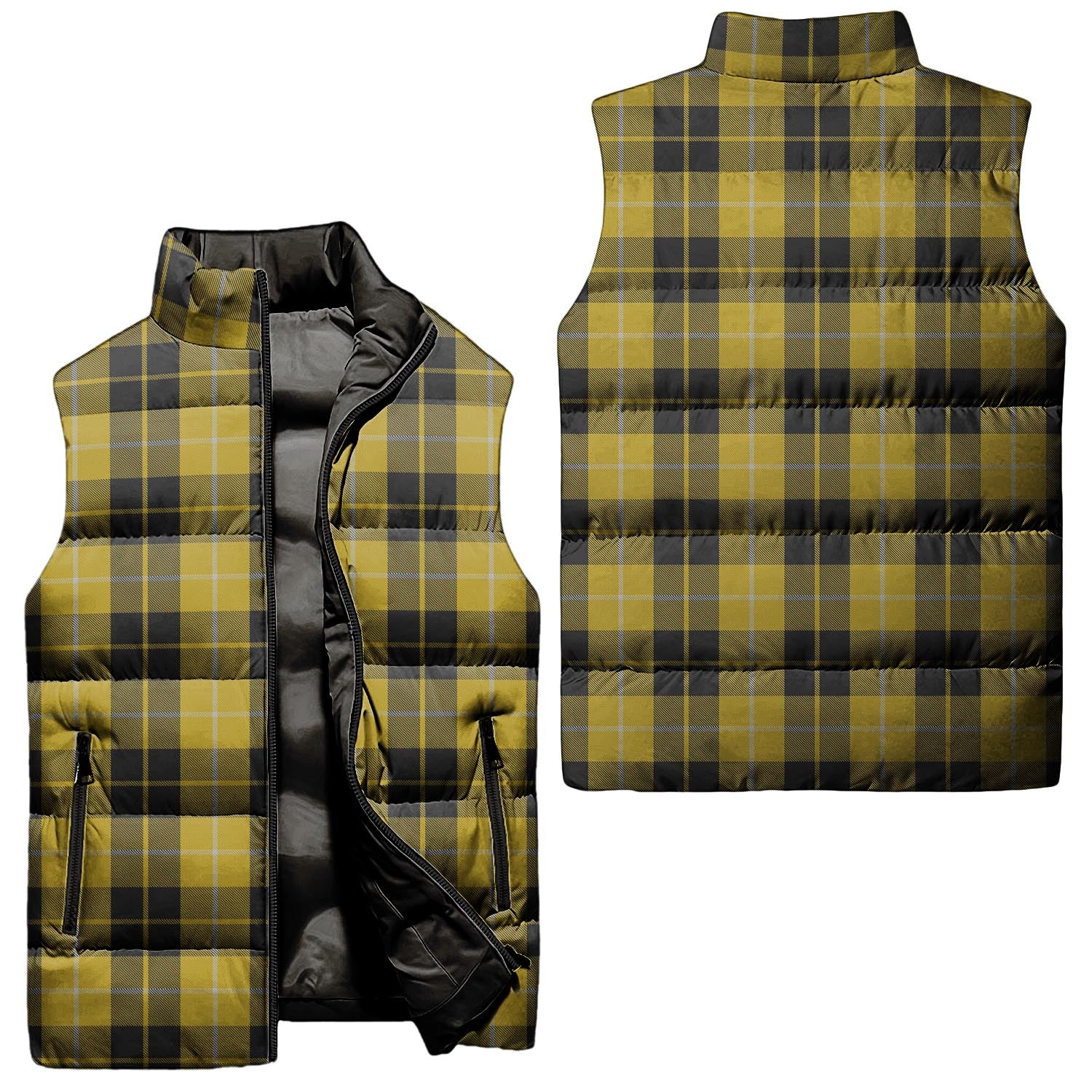 Barclay Dress Tartan Sleeveless Puffer Jacket Unisex - Tartanvibesclothing