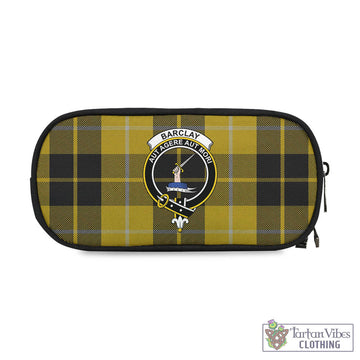 Barclay Dress Tartan Pen and Pencil Case with Family Crest