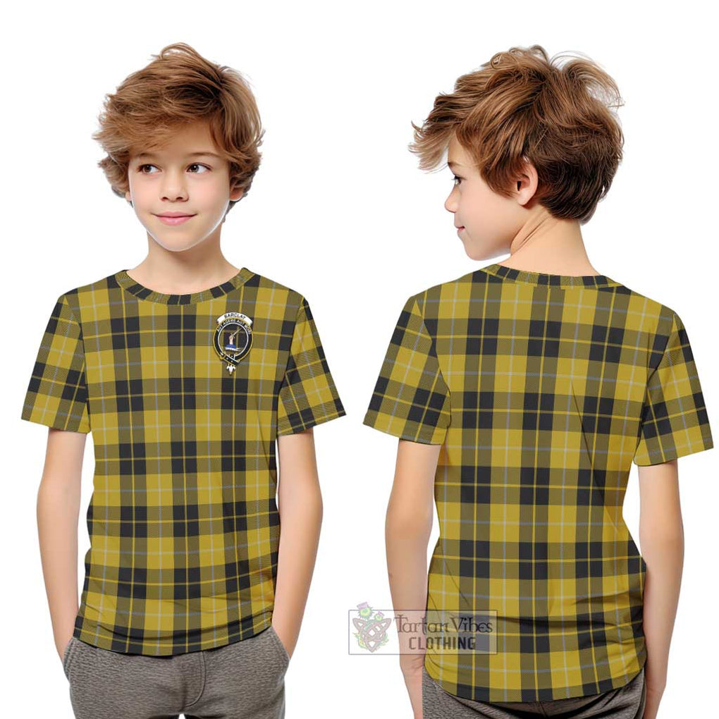 Barclay Dress Tartan Kid T-Shirt with Family Crest Youth XL Size14 - Tartanvibesclothing Shop