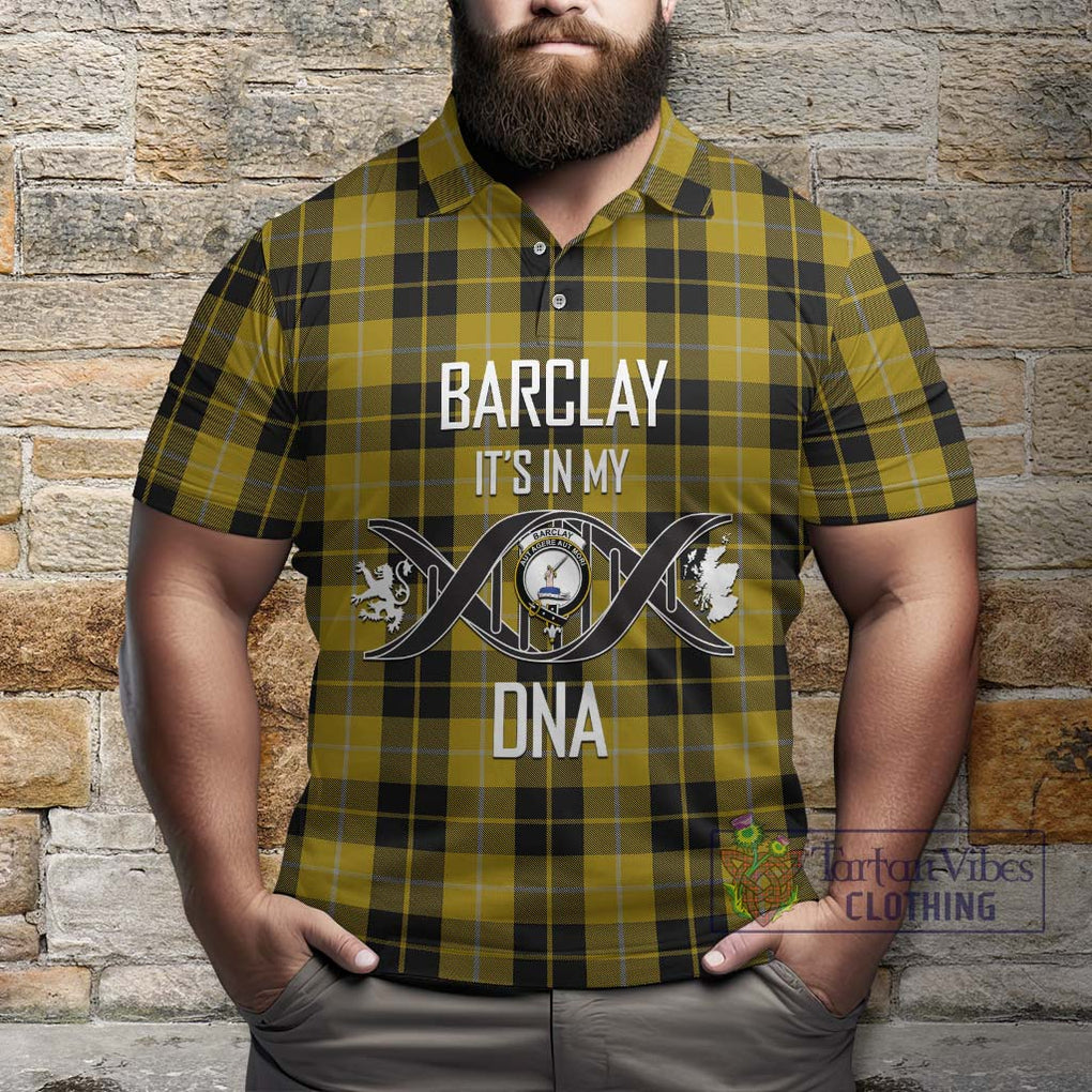 Barclay Dress Tartan Polo Shirt with Family Crest DNA In Me Style Kid - Tartanvibesclothing Shop