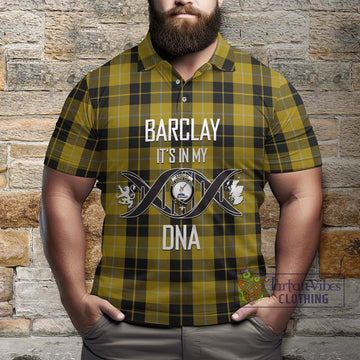 Barclay Dress Tartan Polo Shirt with Family Crest DNA In Me Style