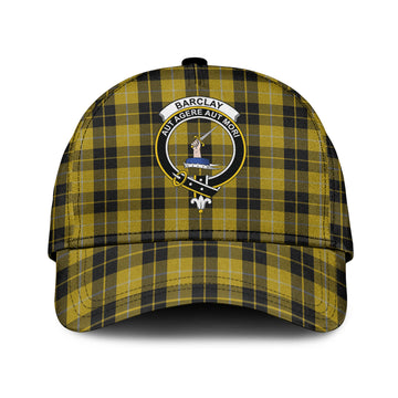 Barclay Dress Tartan Classic Cap with Family Crest