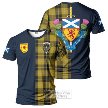 Barclay Dress Tartan T-Shirt Alba with Scottish Lion Royal Arm Half Style