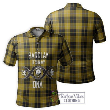 Barclay Dress Tartan Polo Shirt with Family Crest DNA In Me Style