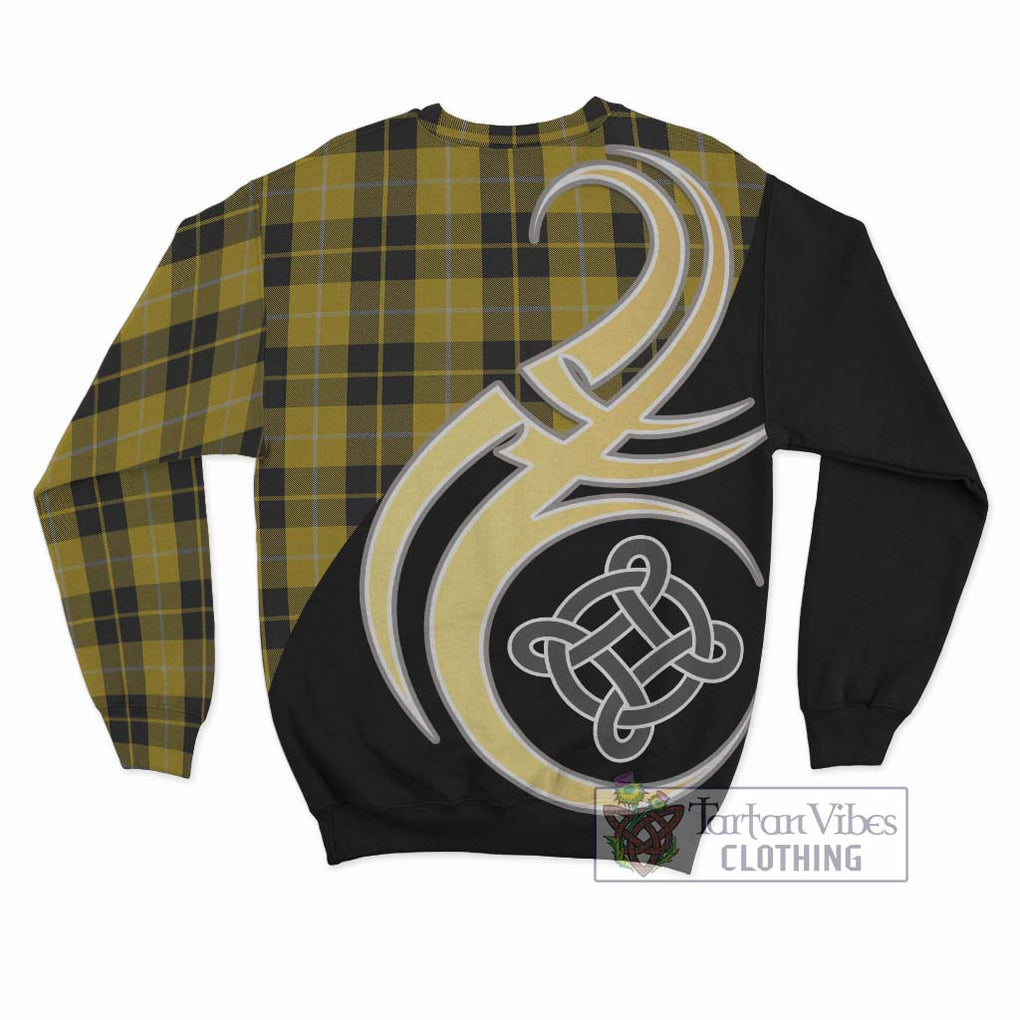 Barclay Dress Tartan Sweatshirt with Family Crest and Celtic Symbol Style - Tartan Vibes Clothing