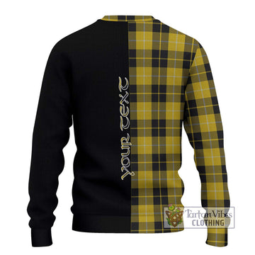 Barclay Dress Tartan Ugly Sweater with Family Crest and Half Of Me Style