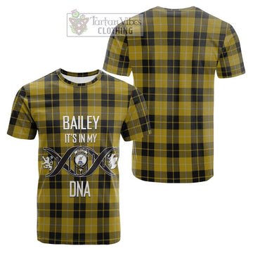 Barclay Dress Tartan Cotton T-shirt with Family Crest DNA In Me Style