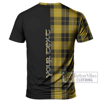 Barclay Dress Tartan T-Shirt with Family Crest and Half Of Me Style