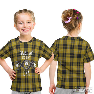 Barclay Dress Tartan Kid T-Shirt with Family Crest DNA In Me Style