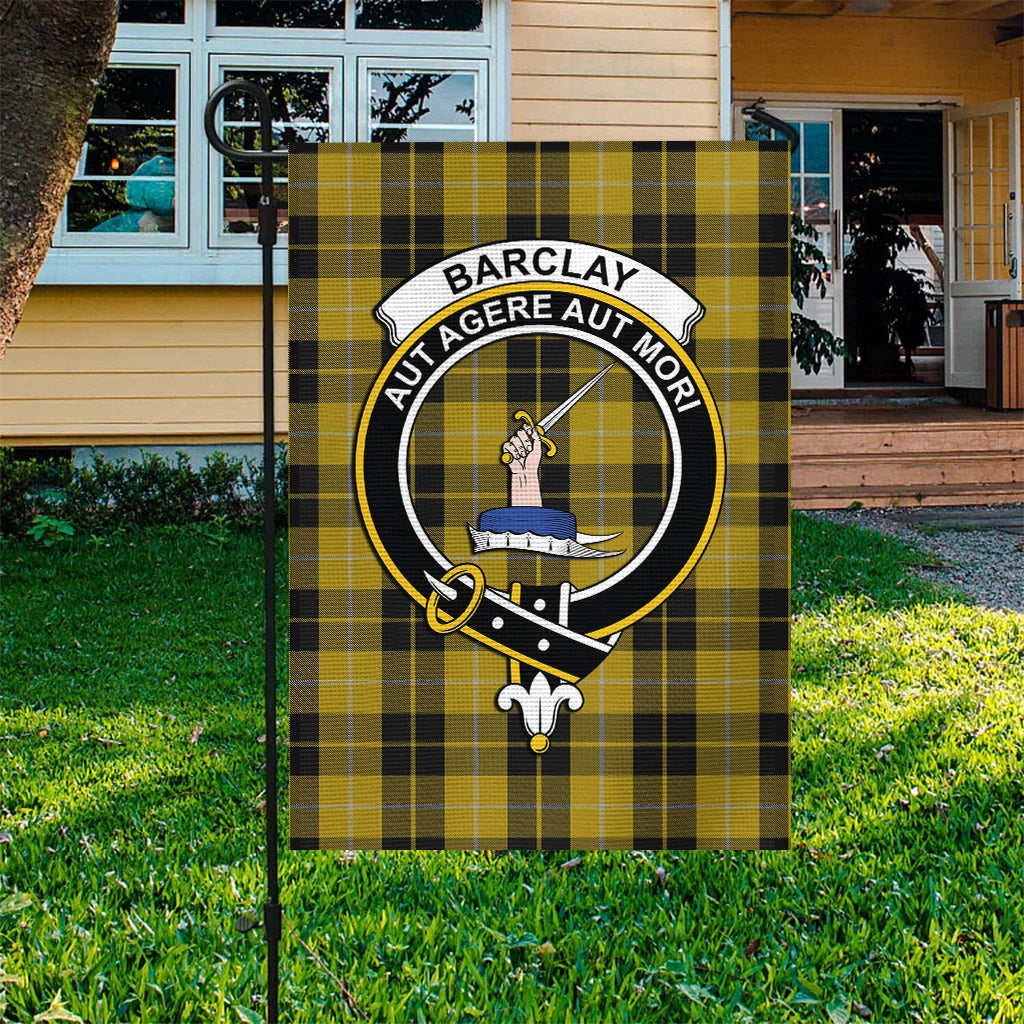 Barclay Dress Tartan Flag with Family Crest - Tartanvibesclothing