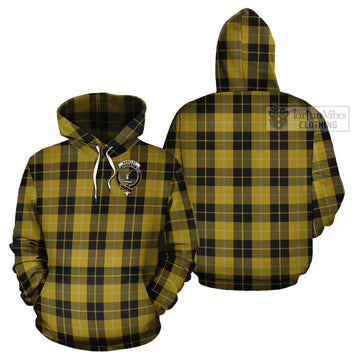 Barclay Dress Tartan Cotton Hoodie with Family Crest