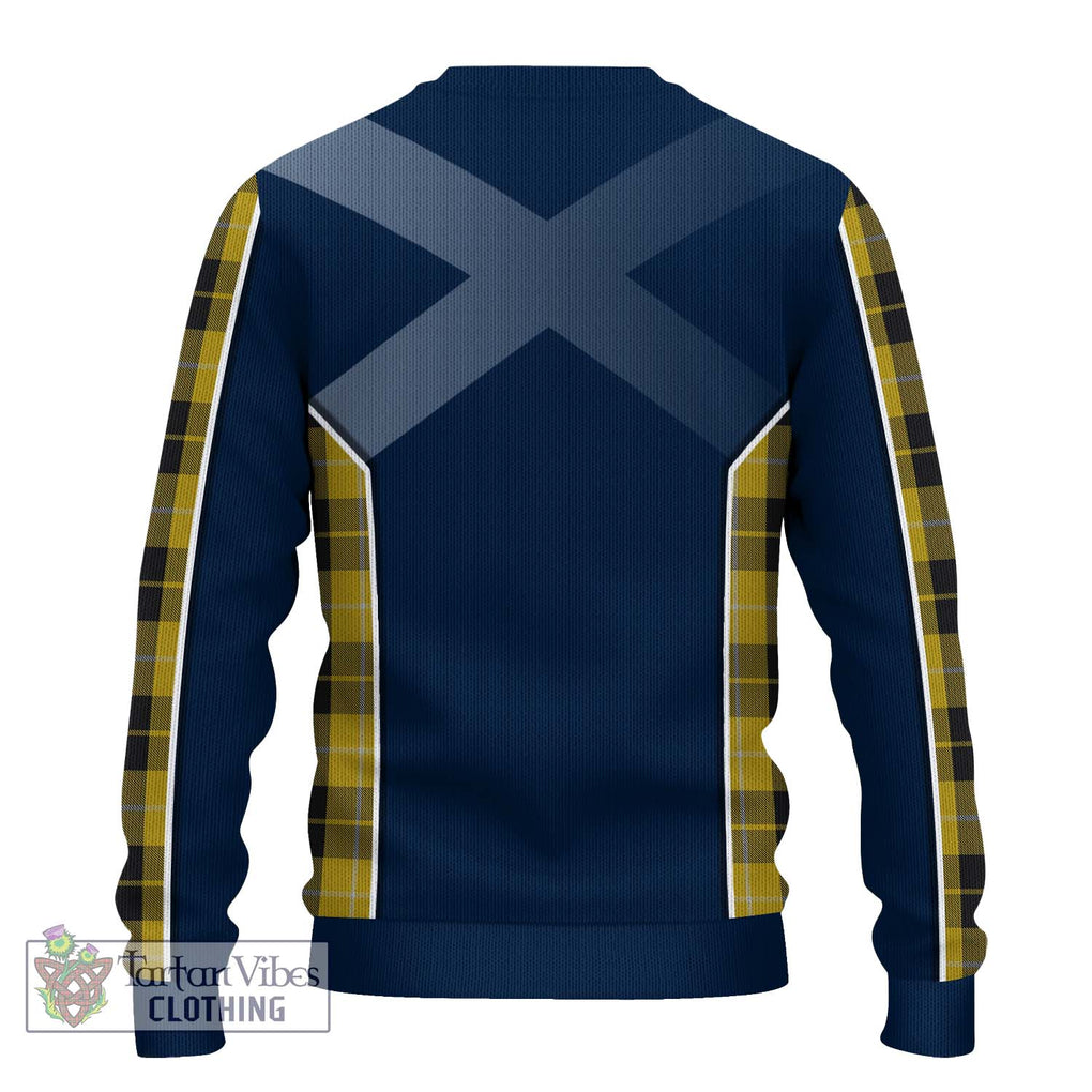 Barclay Dress Tartan Knitted Sweater with Family Crest and Lion Rampant Vibes Sport Style - Tartan Vibes Clothing