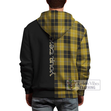 Barclay Dress Tartan Hoodie with Family Crest and Half Of Me Style